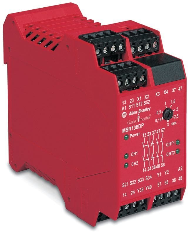 Guardmaster Monitoring Safety Relay 2 NO Delayed Safety Outputs