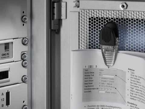 Rittal MAGNETIC DOCUMENT CLIP (PK 2)