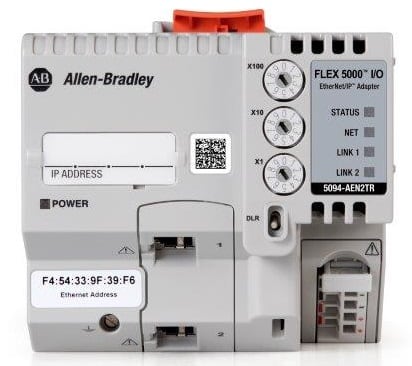 Allen-Bradley 5094 Ethernet Adapter 8 Modules RJ45