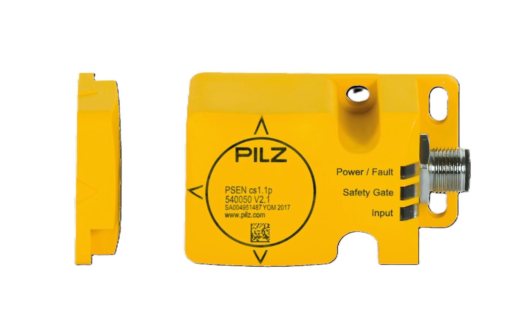 Pilz PSEN Coded RFID Safety Switch with M12 Connector 2 Outputs 21 mm Switching Distance