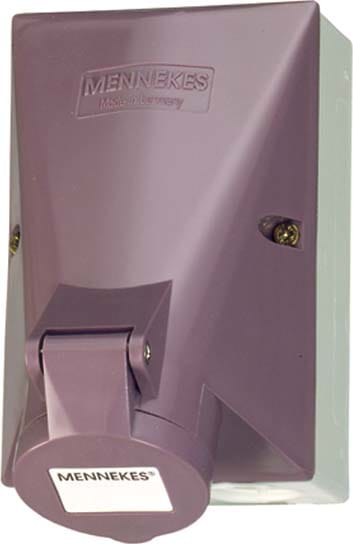 Mennekes Wall Socket IP44 16A 3p 25V