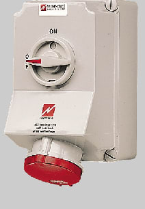 Mennekes DUO Socket IP44 63A 4p 400V 6h