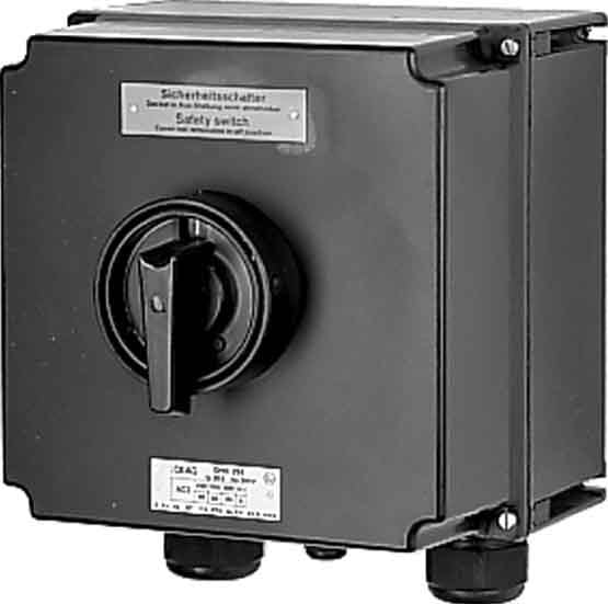 Crouse-Hinds Safety Switch Isolator zone 1 80A 4Pole