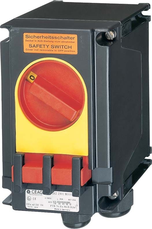 Crouse-Hinds SAFETY SWITCH 20 3P 2XM32 E-STOP VERSION