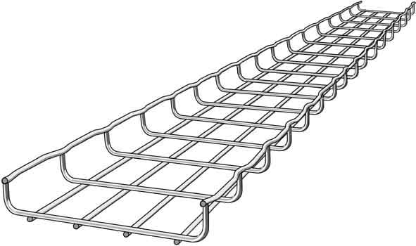Legrand - CF54/100EZ Cablofil Wire Tray 3m