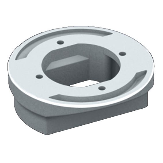 Rittal Adaptor system 120/60, RAL 7035