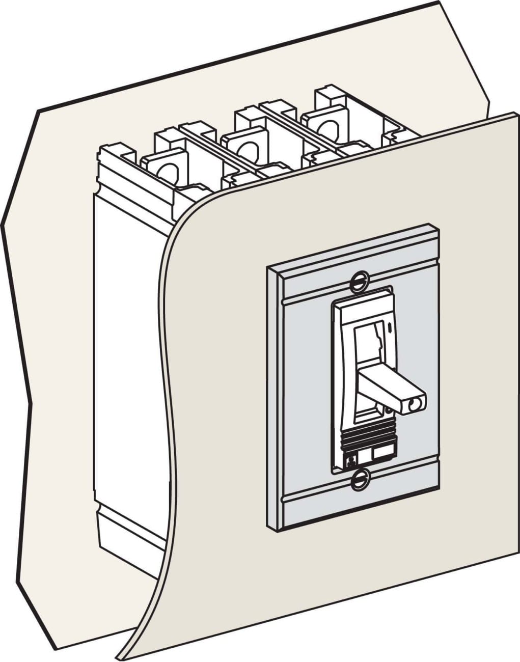 Merlin Gerin - DOOR ESCUTCHEON