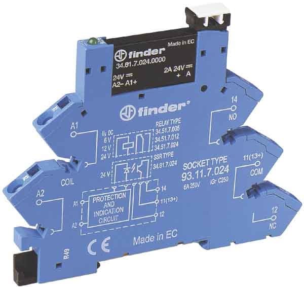 Finder RELAY INTERFACE MODULE 2A 24V DC