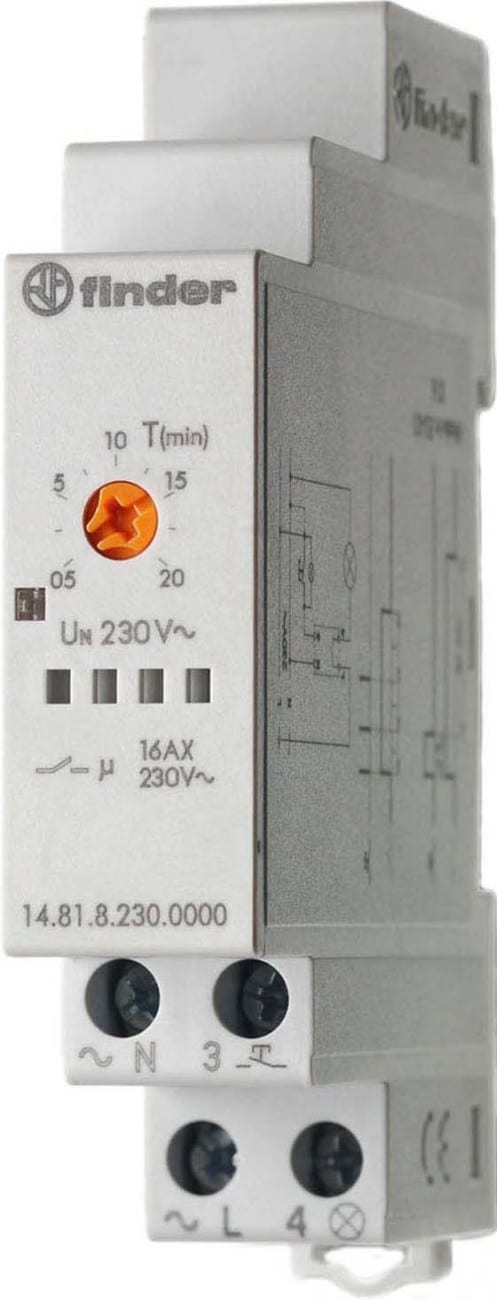 Finder 14 series - Electronic Staircase Timers