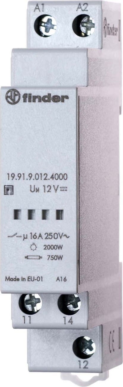 Finder 19 series - Override & Status Indicating