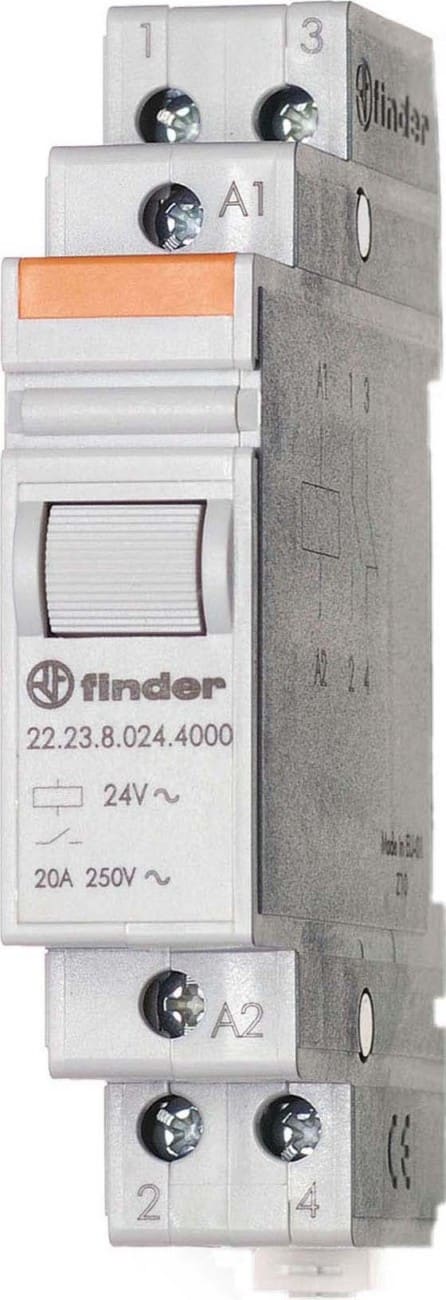 Finder FINDER RELAY 12VDC 1 NO / 1 NC