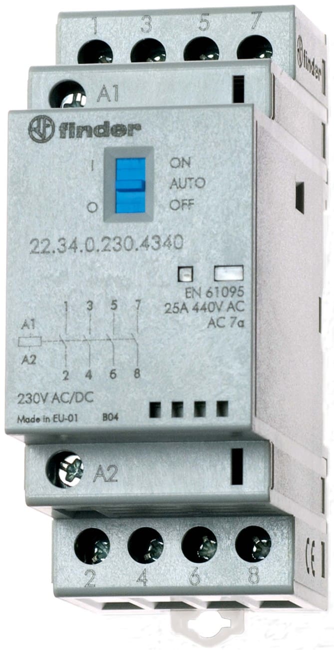 Finder 22 series - Modular Contactors