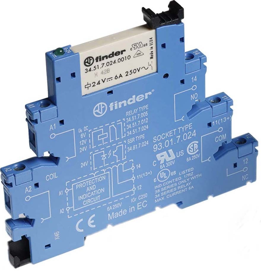 Finder 38 series - Relay Interface Modules