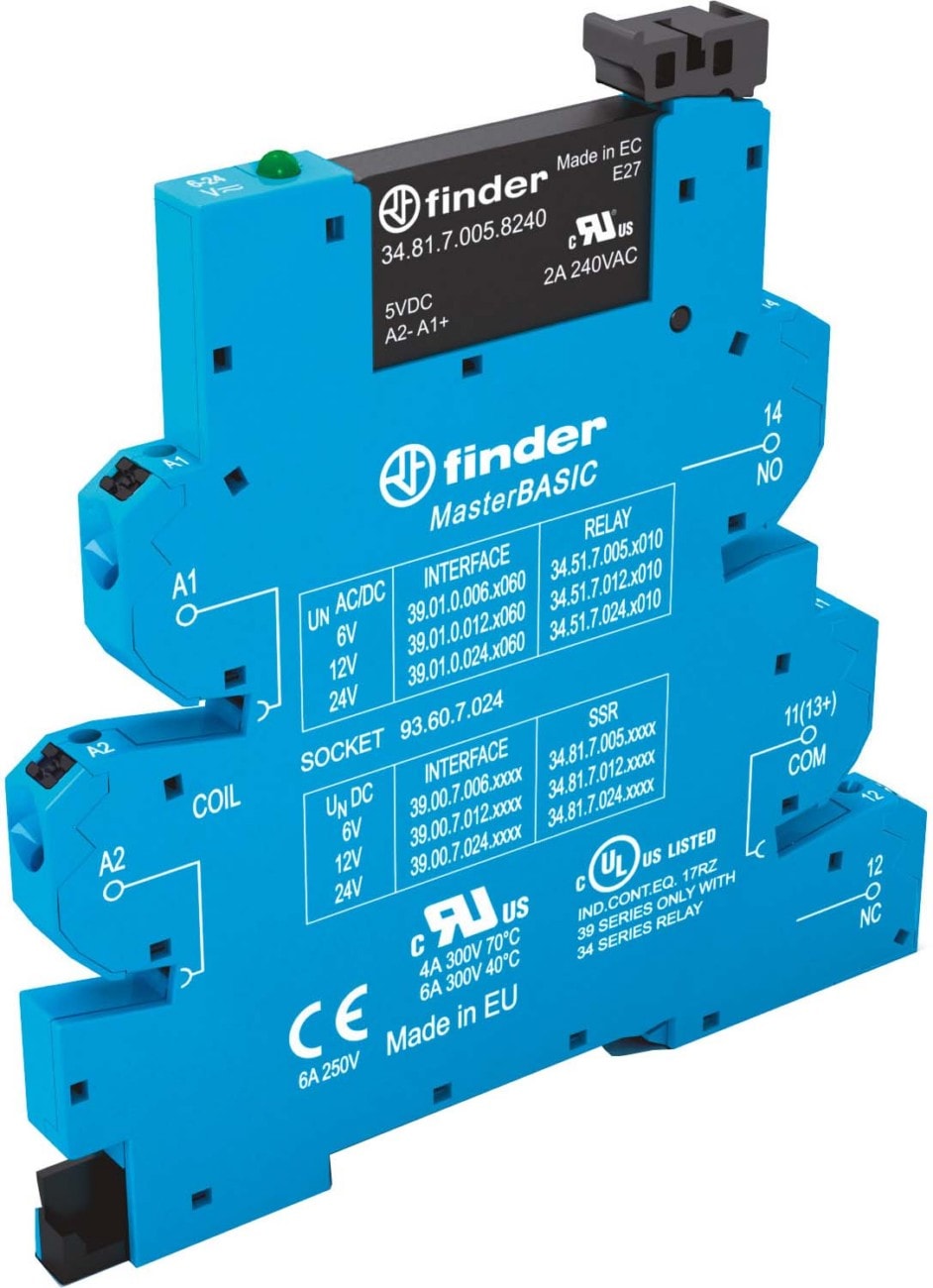 Finder 39 series - Relay Interface Modules