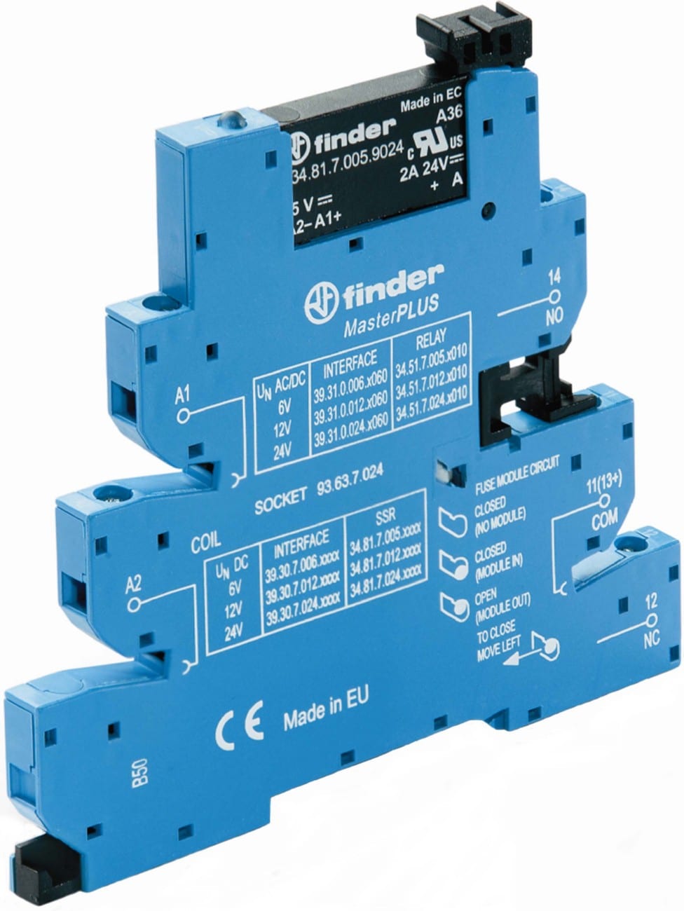 Finder SSR-Koppelrelais-Multispannung