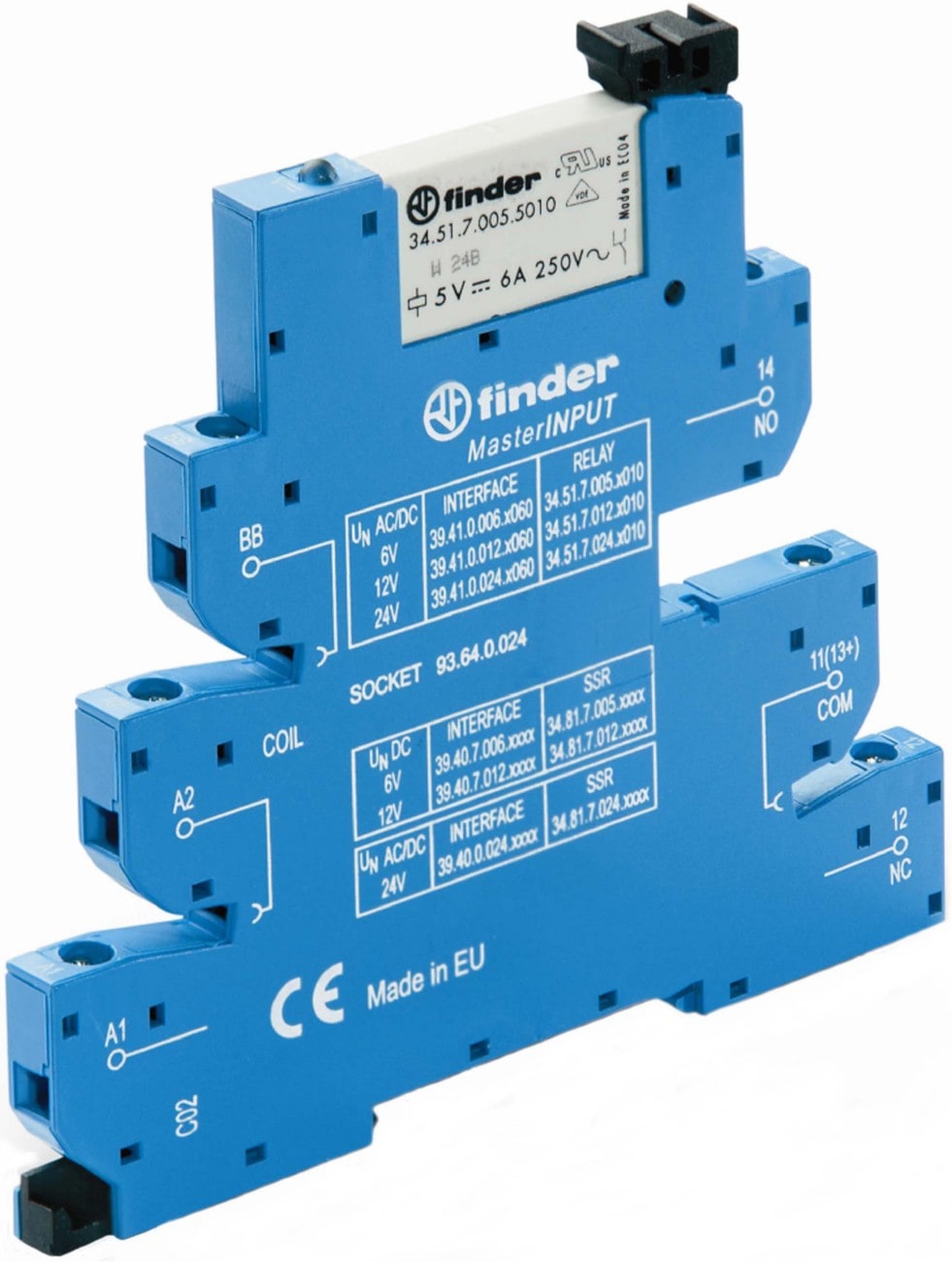Finder 39 series - Relay Interface Modules