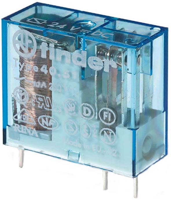 Finder 40 series - PCB/Plug in Relays
