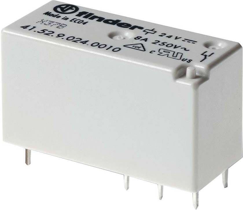 Finder 41 series - Low profile PCB/Plug in Rela