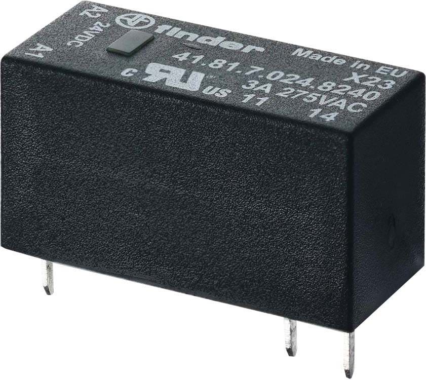 Finder 41 series - Low profile PCB/Plug in Rela