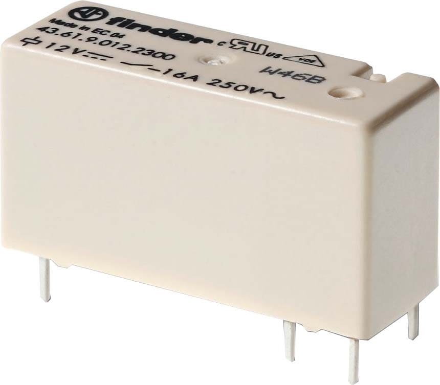 Finder 43 series - Low profile PCB Relays