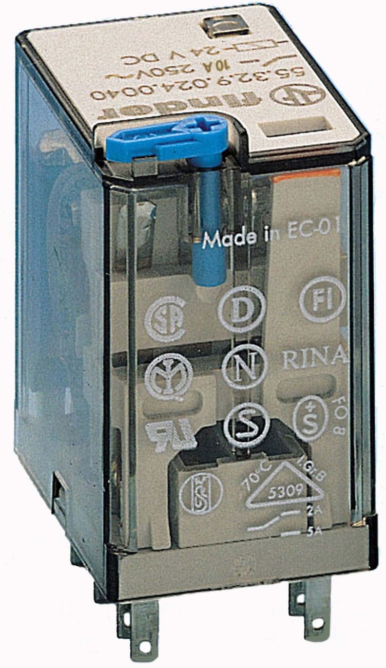 Finder 10AMP MINIATURE RELAY 24VDC