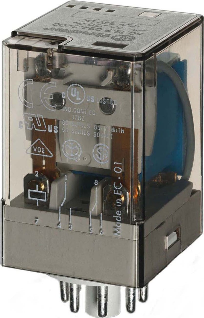 Finder 10AMP POWER RELAY 24VAC 11 PIN PLUG-IN