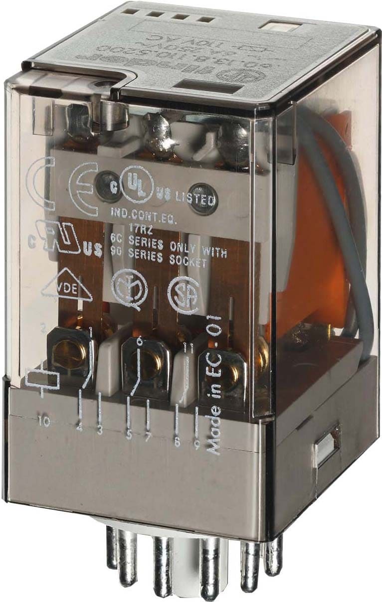 Finder 10A 11PIN RELAY 120VAC