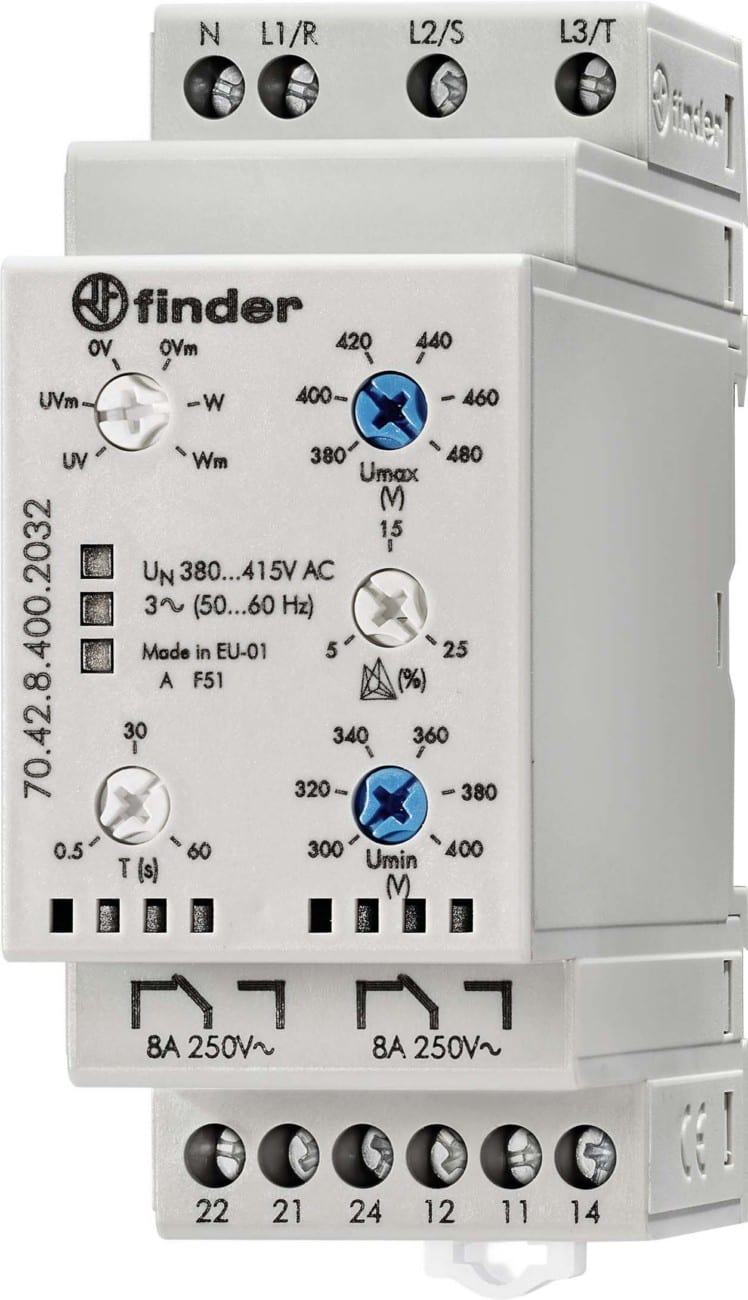 Finder MF-3-Phasenueberwachung, einstellbar