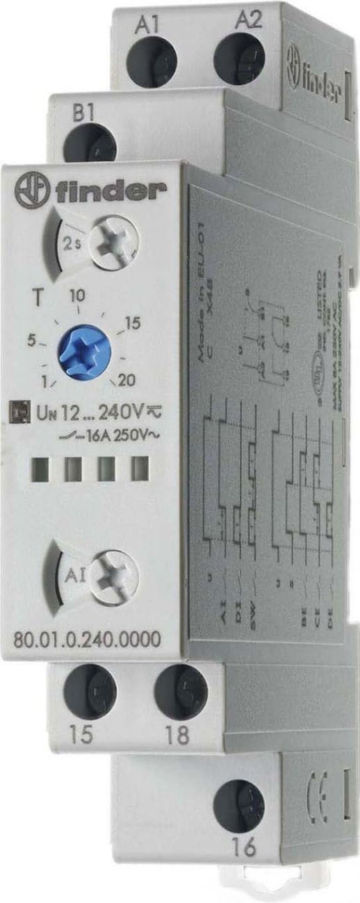 Finder Finder Multi Voltage Modular Timer 240V