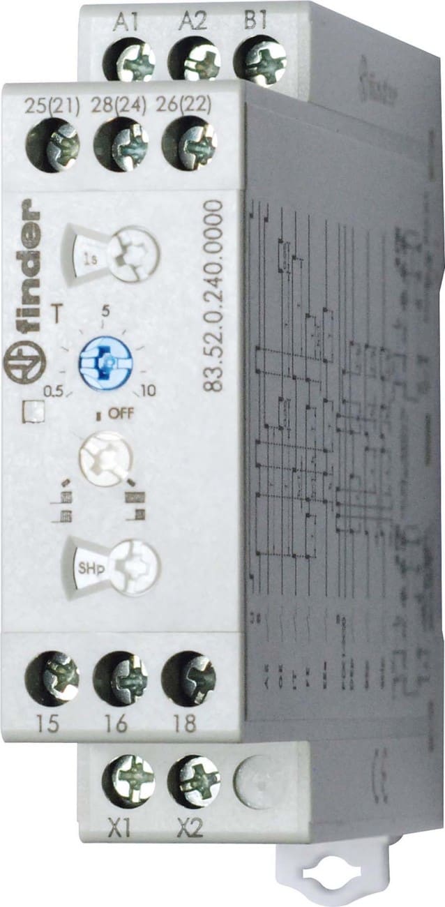 Finder 83 series - Modular Timers (22.5mm)