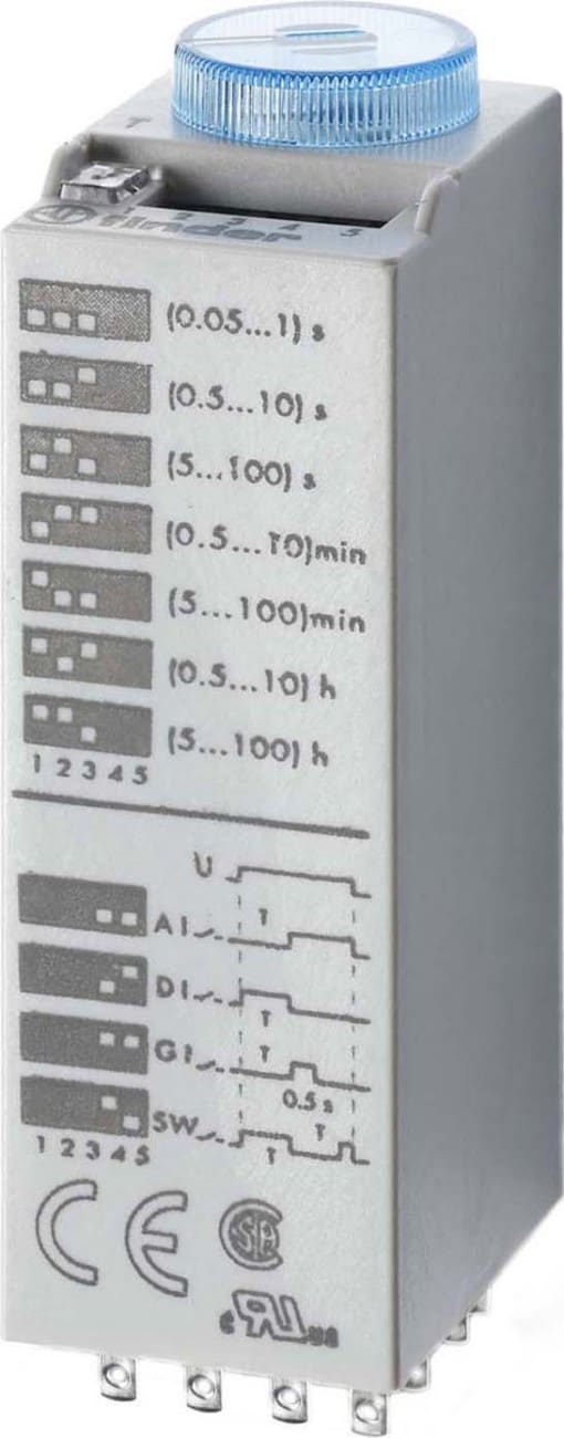 Finder FINDER TIMER 4P 12VAC