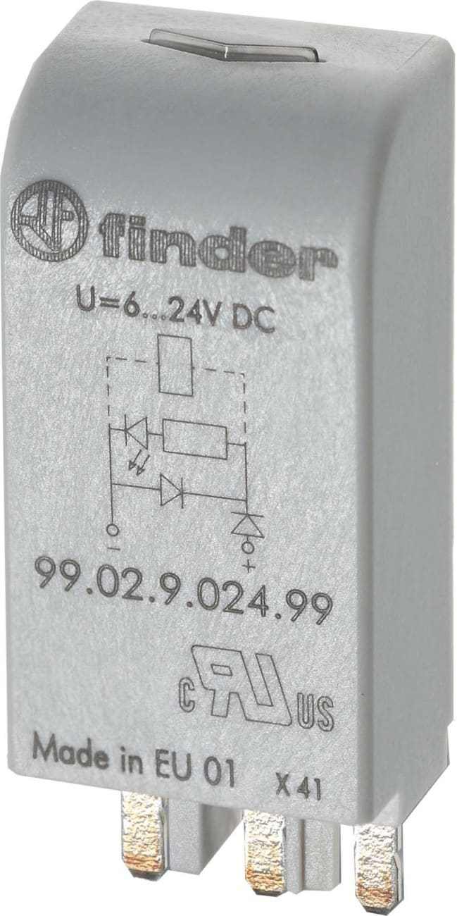 Finder RC PROTECTION MODULE BLUE 24VDC