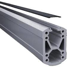 Rittal Suuport section 500mm length Open RAL703