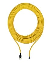Pilz Connection Cable M12 5 Pole 20 m Cable Yellow