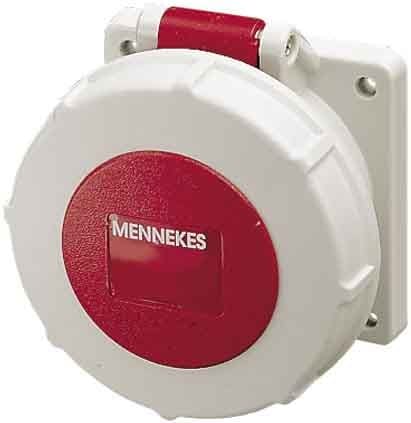 Mennekes str.Panel Socket IP67 32A 5p 400V 6h