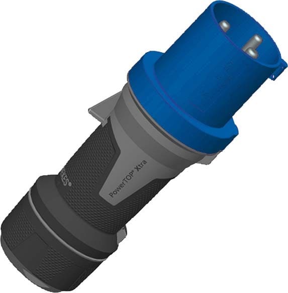 Mennekes 63A 3P 230V POWERTOP EXTRA PLUG IP44