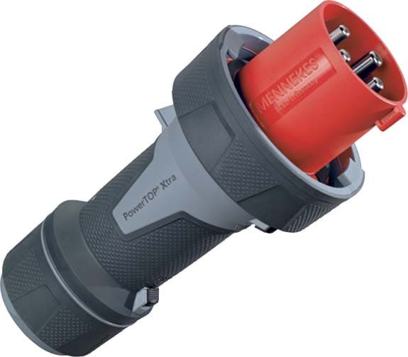 Mennekes 63A 4P PLUG 400V IP67 POWER TOP