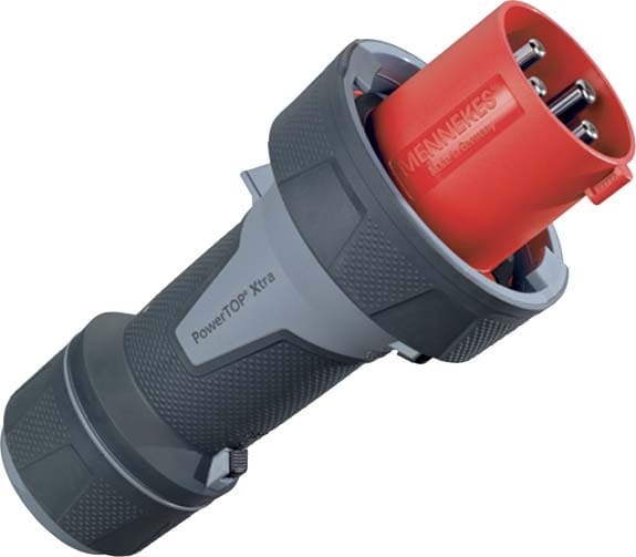 Mennekes PowerTOPxtra Plug IP67 125A 4p 400V 6h