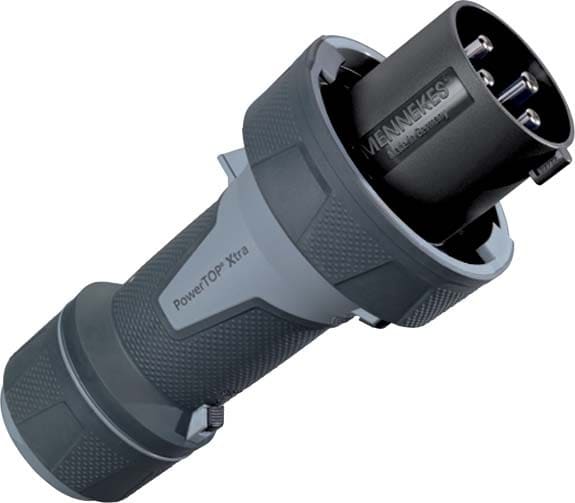 Mennekes 125A 4P 500V POWERTOPXTRA PLUG 7h IP67