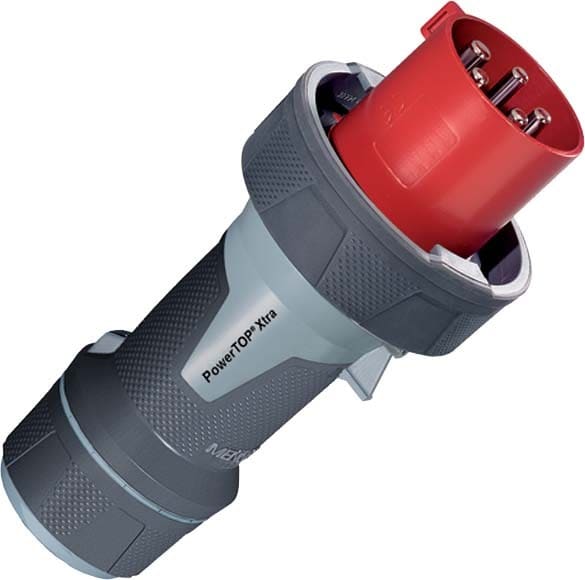 Mennekes 125A 5P 400V PLUG POWERTOP XTRA IP67