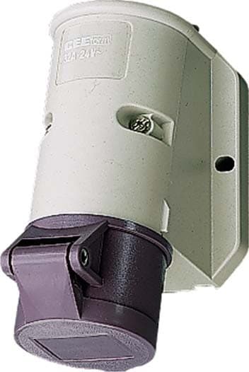 Mennekes Wall Socket IP44 16A 3p 25V