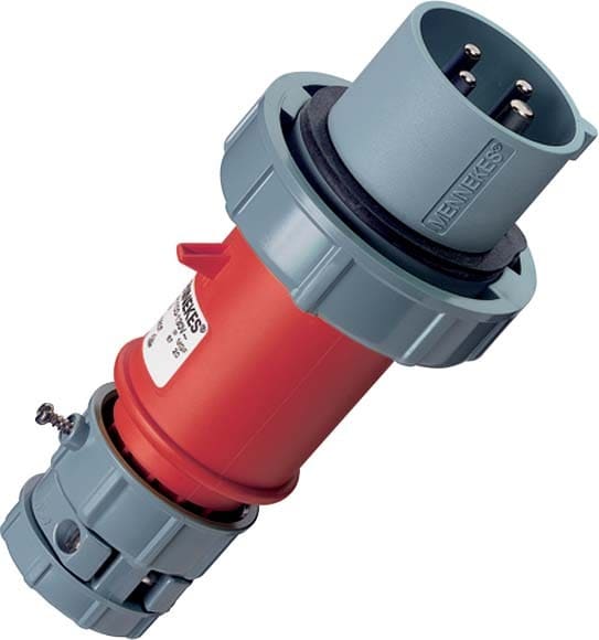 Mennekes 16A 3P+E 400V POWER TOP PLUG IP67