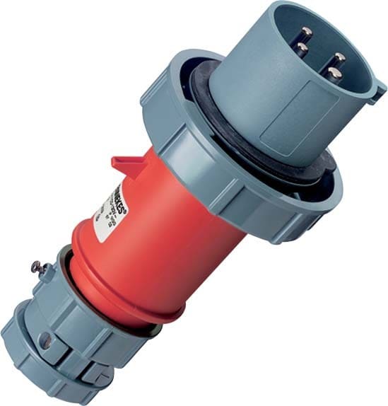 Mennekes PowerTOP Plug IP67 32A 4p 400V 6h