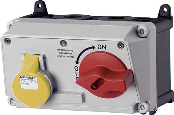 Mennekes AMAXX DUO Socket IP44 16A 3p 110V 4h