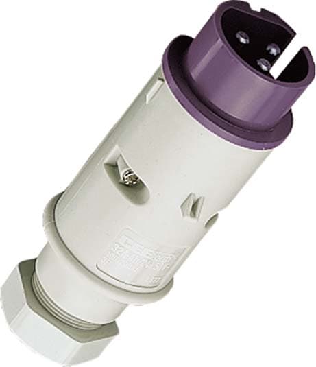 Mennekes Plug IP44 16A 2p 25V gland