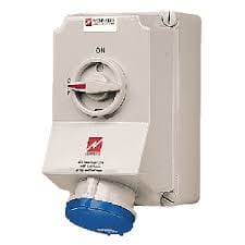 Mennekes DUO Socket IP44 63A 3p 230V 6h
