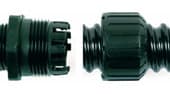 Adaptaflex XF40/M40/D STRAIGHT FITTING BLACK
