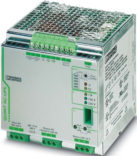 Phoenix Contact - QUINT-UPS/ 1AC/1AC/500VA