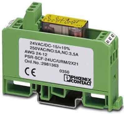 Phoenix Contact PSR-SCF- 24UC/URM/2X21