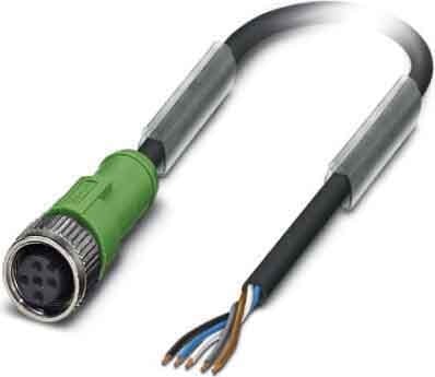 Phoenix Contact - SAC-5P- 5,0-PUR/M12FS